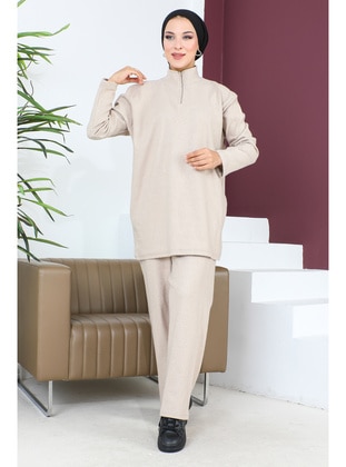 Mink - Plus Size Suit - Maymara