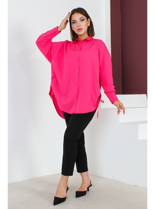 Fuchsia - Plus Size Blouse - Maymara