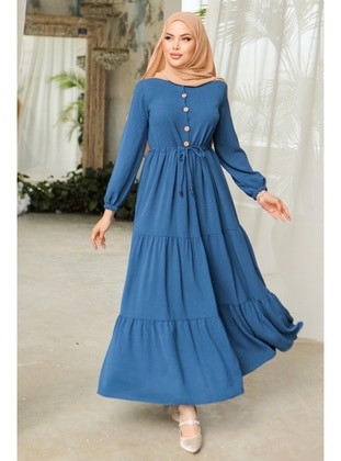 Saxe Blue - Modest Dress - Bestenur