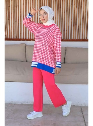 Fuchsia - Knit Suits - İmaj Butik