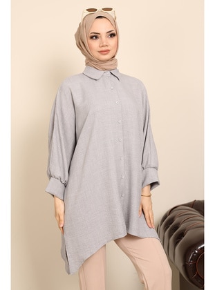 Grey - Tunic - İmaj Butik