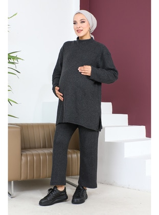 Anthracite - Maternity Pyjamas - Maymara