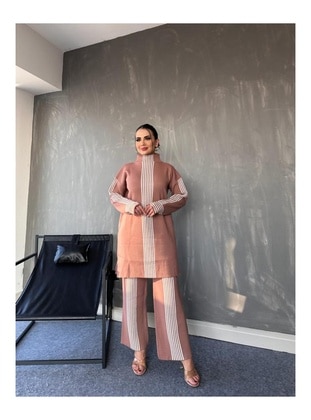 Powder Pink - Knit Suits - Maymara