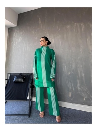 Green - Knit Suits - Maymara