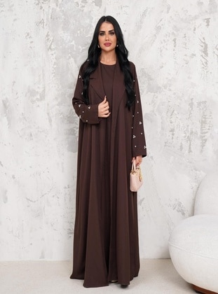 Brown - Evening Suit - Maymara