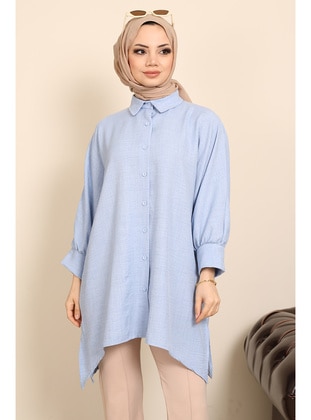 Blue - Tunic - İmaj Butik