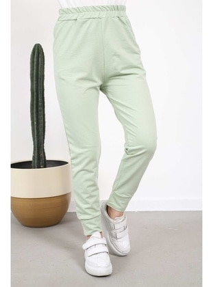 Mint Green - Tracksuit Bottom - İmaj Butik