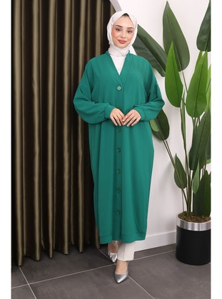 Green - Cardigan - İmaj Butik