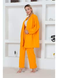 Yellow - Plus Size Suit