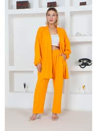 Yellow - Plus Size Suit