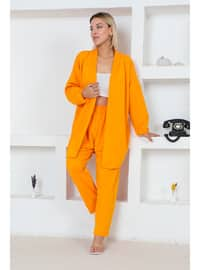 Yellow - Plus Size Suit