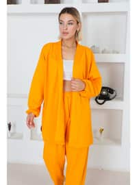 Yellow - Plus Size Suit