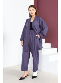 Grey - Plus Size Suit