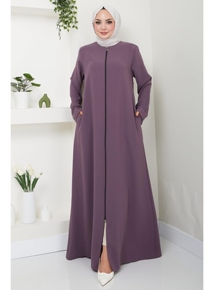 Dusty Rose - Abaya - Hafsa Mina