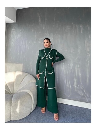 Green - Knit Suits - Maymara