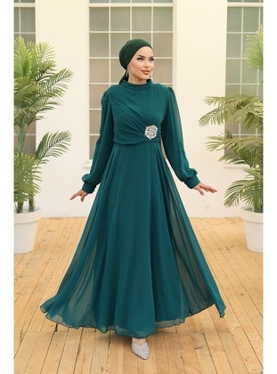 Emerald - Modest Evening Dress - Hakimoda