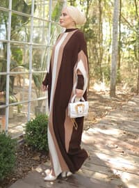 Brown - Modest Dress