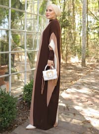 Brown - Modest Dress