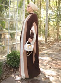 Brown - Modest Dress