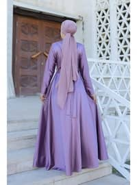 Lilac - Modest Evening Dress