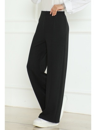 Black - Pants - Bestenur