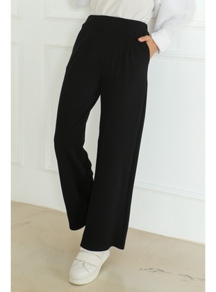 Black - Pants - Bestenur