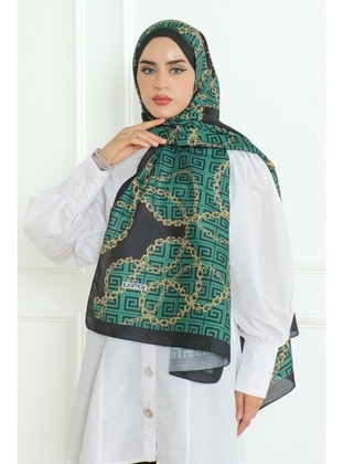 Green - Shawl - Bestenur