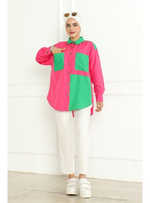 Fuchsia - Blouses - Maymara