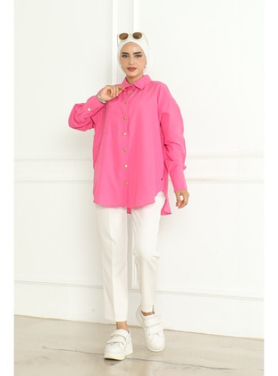 Fuchsia - Blouses - Maymara