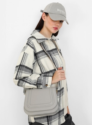 Light Gray - Cross Bag - Judour Bags