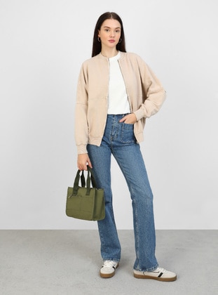 Khaki - Shoulder Bags - Judour Bags