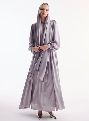 Grey - Abaya - Nuum Design