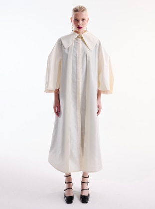 Ecru - Modest Dress - Nuum Design