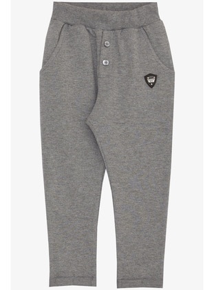 Dark Gray - 150gr - Baby Sweatpants - Breeze Girls&Boys