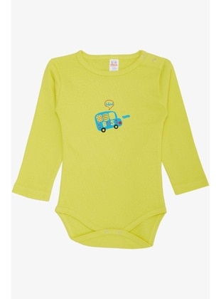 Neon Yellow - 100gr - Baby Bodysuits - Breeze Girls&Boys