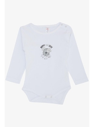 White - 100gr - Baby Bodysuits - Breeze Girls&Boys