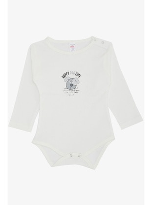 Ecru - 100gr - Baby Bodysuits - Breeze Girls&Boys