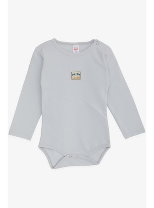 Grey - Baby Bodysuits - Breeze Girls&Boys