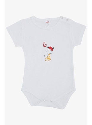 White - 100gr - Baby Bodysuits - Breeze Girls&Boys