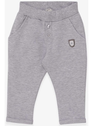 Light Gray - Baby Sweatpants - Breeze Girls&Boys