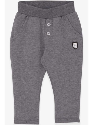 Dark Gray - Baby Sweatpants - Breeze Girls&Boys