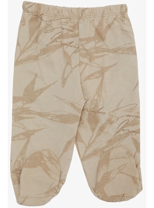 Beige - 150gr - Baby Sweatpants - Breeze Girls&Boys