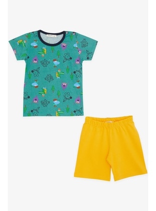 Green - Boys` Pyjamas - Breeze Girls&Boys