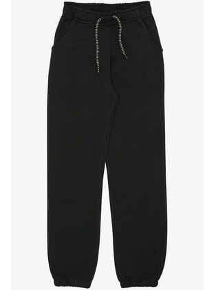 Anthracite - 350gr - Boys` Sweatpants - Breeze Girls&Boys