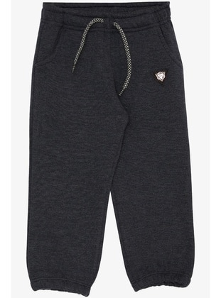 Navy Blue - 350gr - Boys` Sweatpants - Breeze Girls&Boys