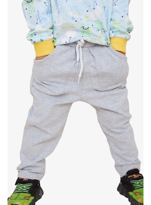 Light Gray - Baby Sweatpants - Breeze Girls&Boys