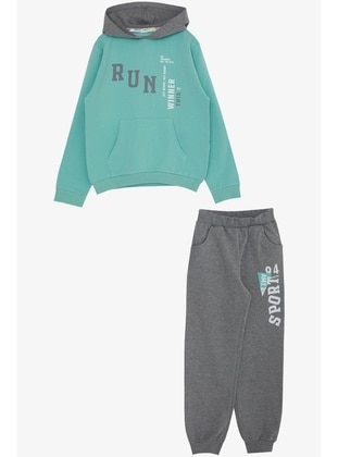 Sea Green - 600gr - Boys` Suit - Breeze Girls&Boys