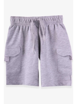 Light Gray - Baby Shorts - Breeze Girls&Boys