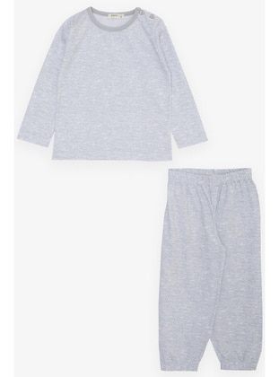 Light Gray - Boys` Pyjamas - Breeze Girls&Boys