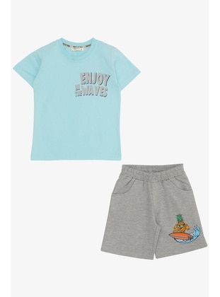 Light Blue - 300gr - Boys` Suit - Breeze Girls&Boys